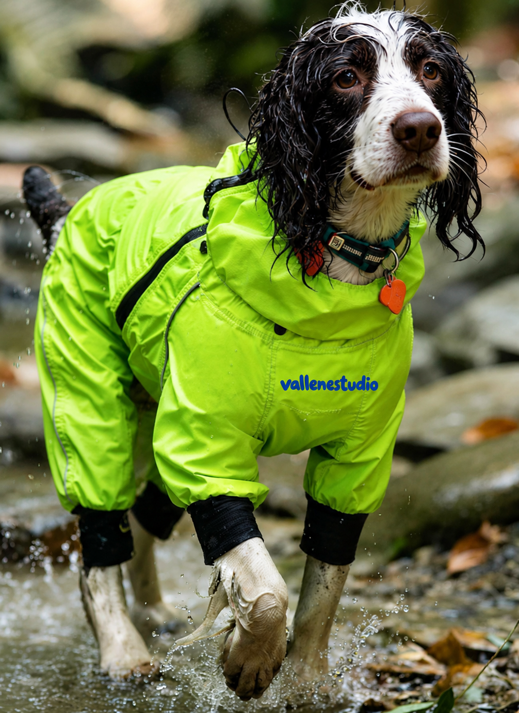 RainGuard Seam-Sealed Outdoor Dog Raincoat