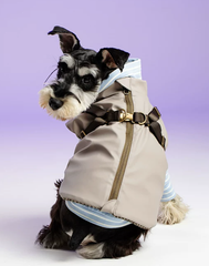 SnowyWarm Leash-Ready Winter Dog Vest