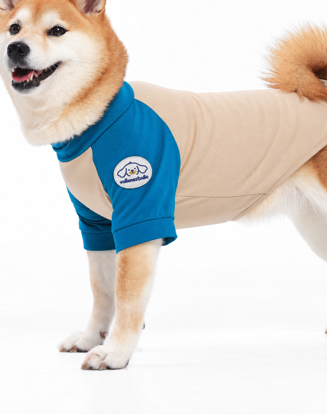 Campus Classic Turtleneck Tee for Dogs